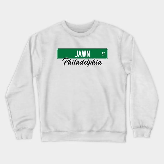 Jawn St. USA Crewneck Sweatshirt by Mercado Graphic Design